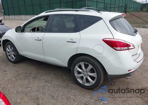 2012 Nissan Murano Le z USA, uszkodzony, nr VIN JN8AZ1MW9CW221035